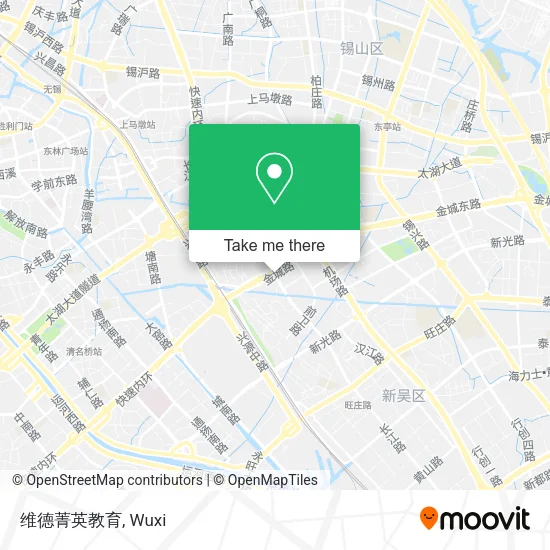 维德菁英教育 map