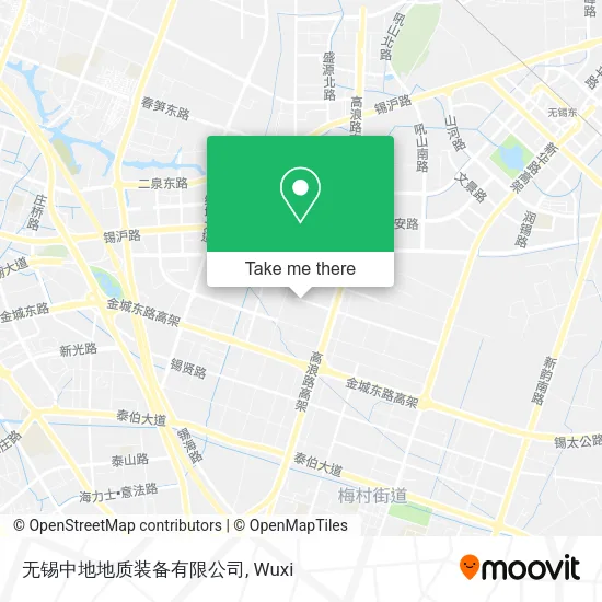 无锡中地地质装备有限公司 map