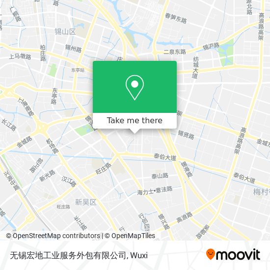 无锡宏地工业服务外包有限公司 map