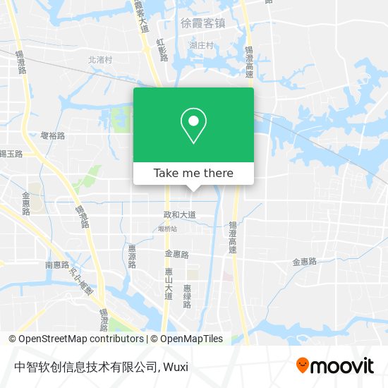 中智软创信息技术有限公司 map