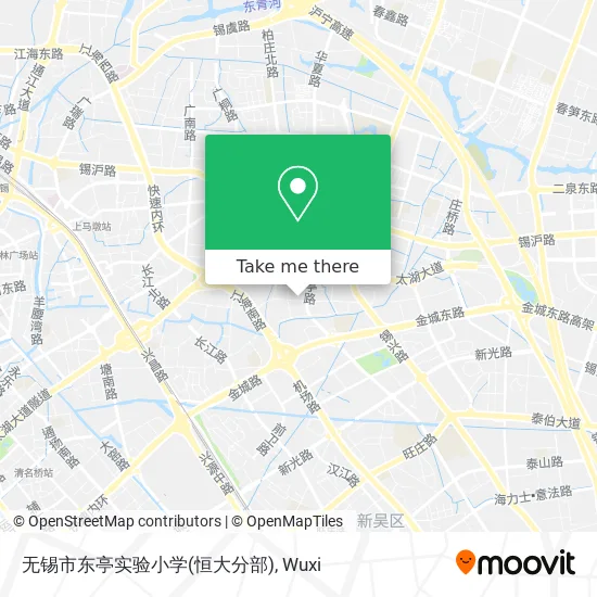 无锡市东亭实验小学(恒大分部) map
