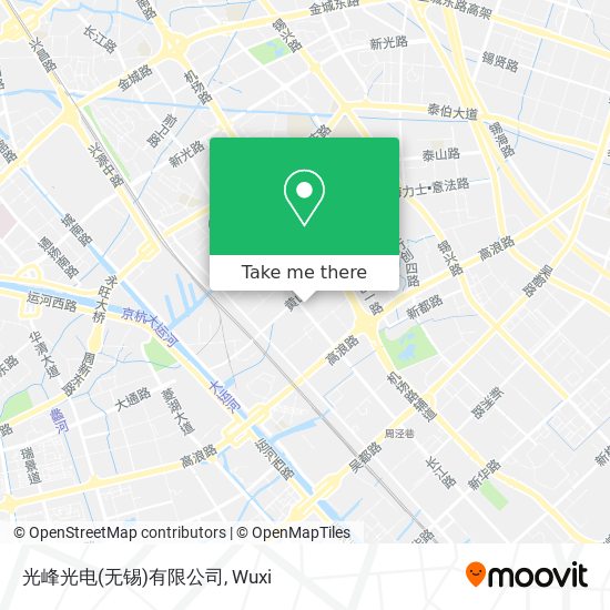光峰光电(无锡)有限公司 map