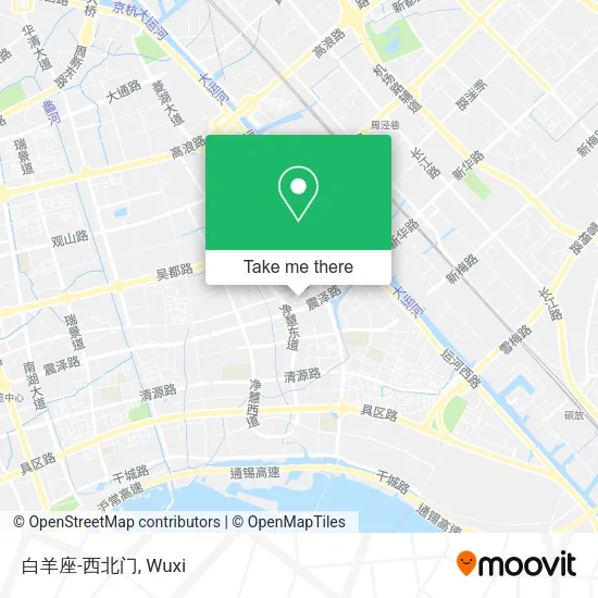 白羊座-西北门 map