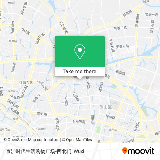 京沪时代生活购物广场-西北门 map