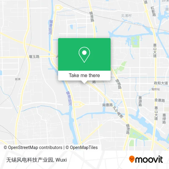 无锡风电科技产业园 map