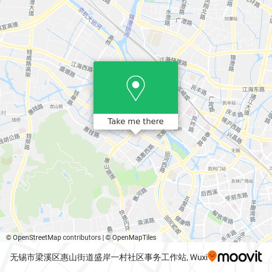 无锡市梁溪区惠山街道盛岸一村社区事务工作站 map