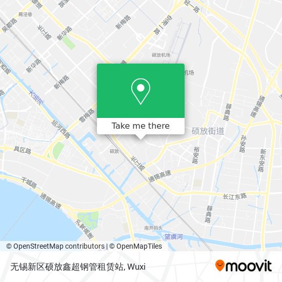无锡新区硕放鑫超钢管租赁站 map