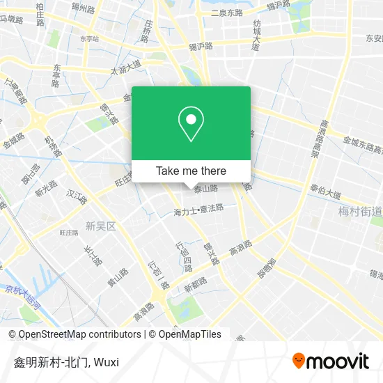 鑫明新村-北门 map