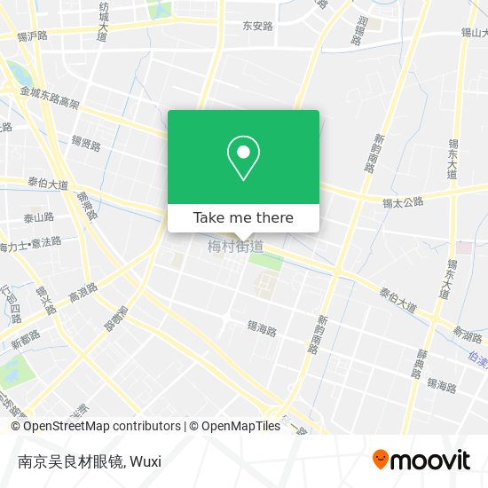南京吴良材眼镜 map