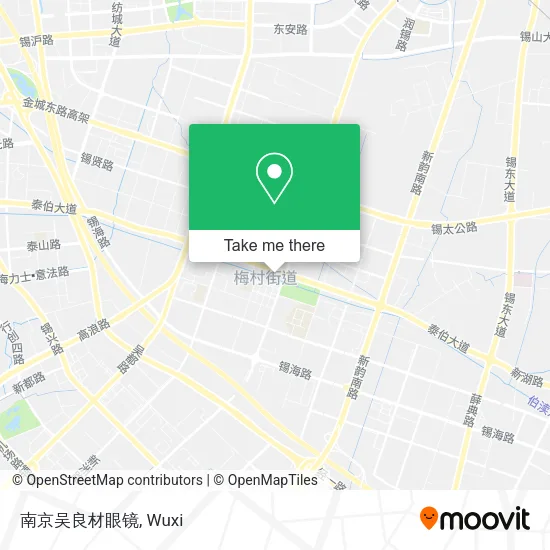 南京吴良材眼镜 map