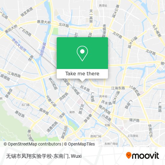 无锡市凤翔实验学校-东南门 map
