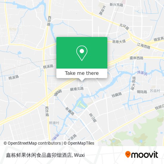 鑫栋鲜果休闲食品鑫卯烟酒店 map