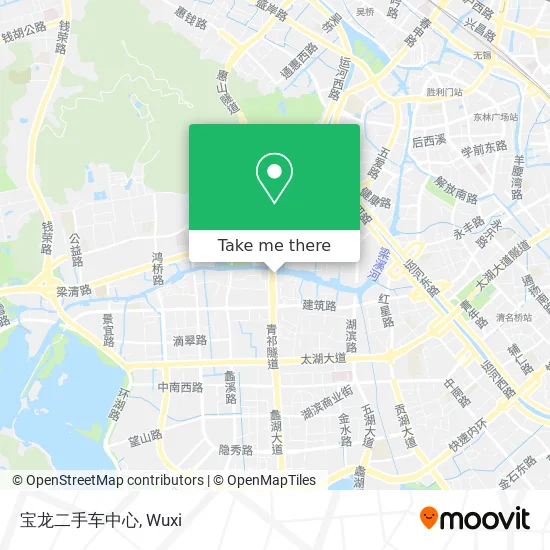 宝龙二手车中心 map