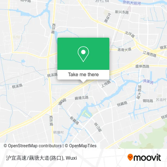 沪宜高速/藕塘大道(路口) map