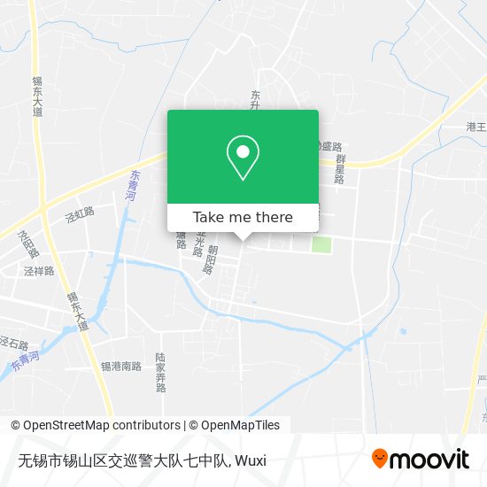 无锡市锡山区交巡警大队七中队 map