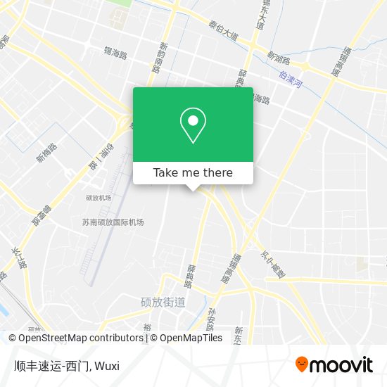 顺丰速运-西门 map