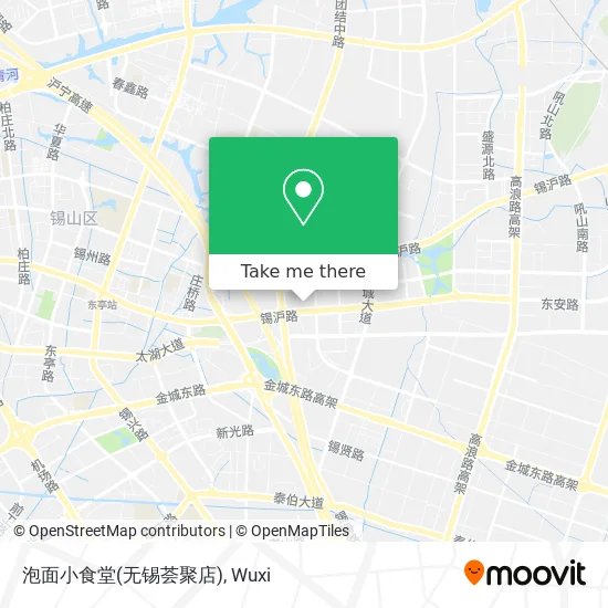 泡面小食堂(无锡荟聚店) map