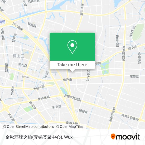 金秋环球之旅(无锡荟聚中心) map