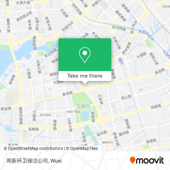 周新环卫保洁公司 map