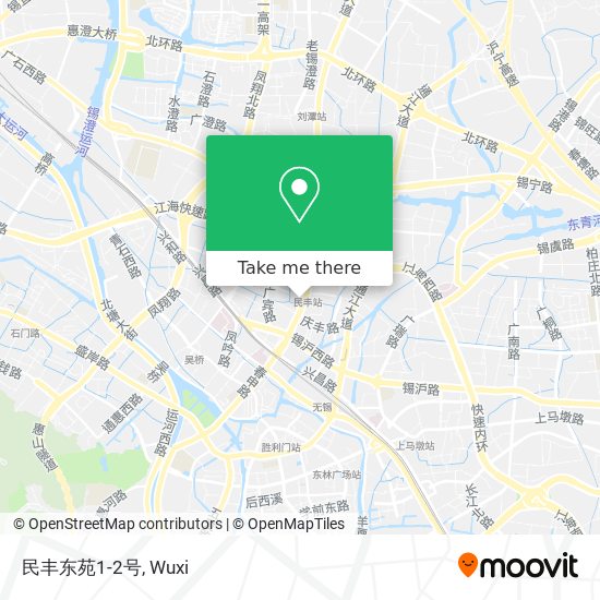 民丰东苑1-2号 map