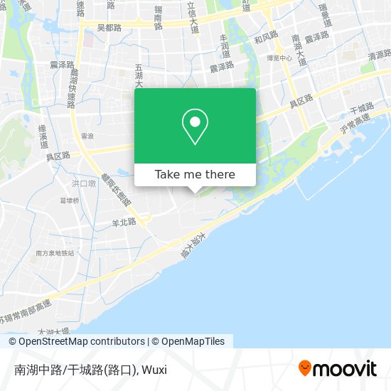 南湖中路/干城路(路口) map