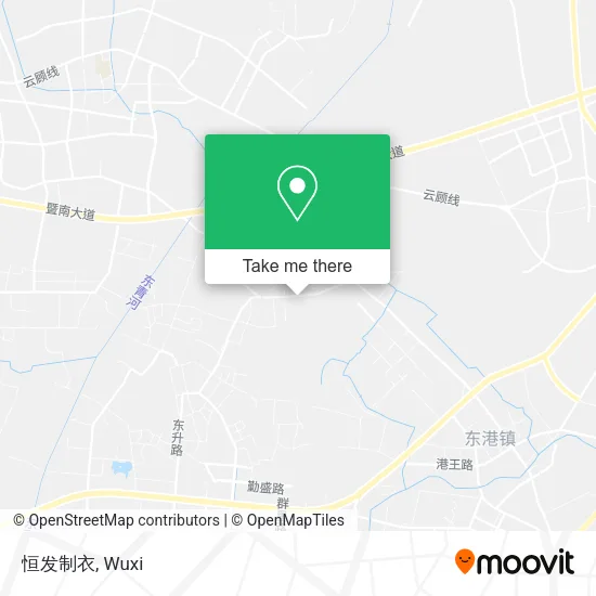 恒发制衣 map