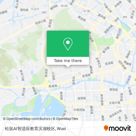 松鼠AI智适应教育滨湖校区 map