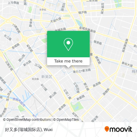 好又多(瑞城国际店) map