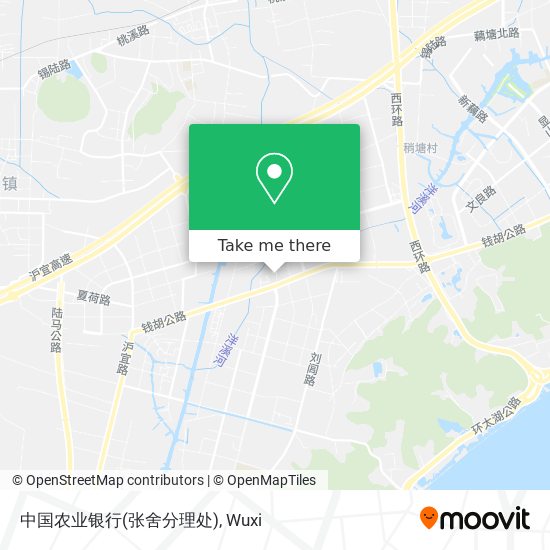 中国农业银行(张舍分理处) map