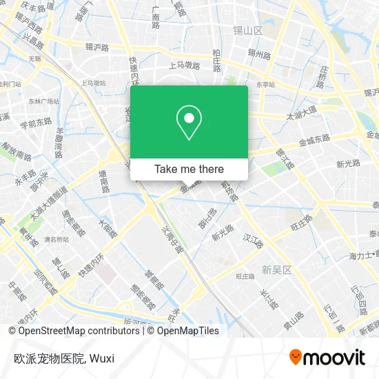 欧派宠物医院 map