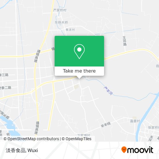 淡香食品 map