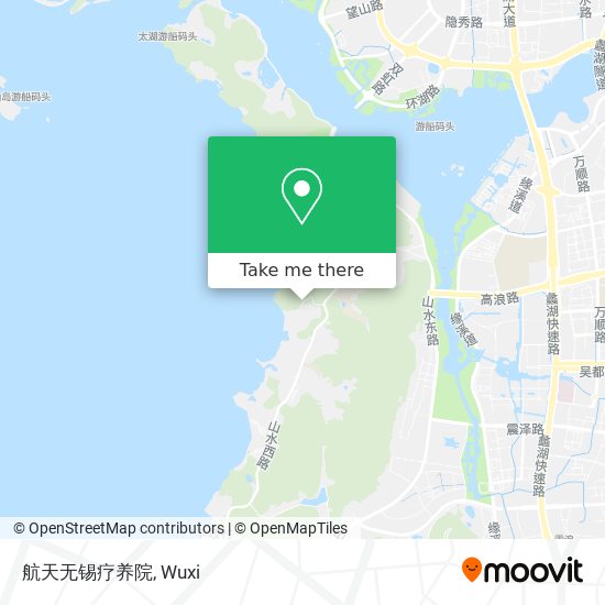 航天无锡疗养院 map