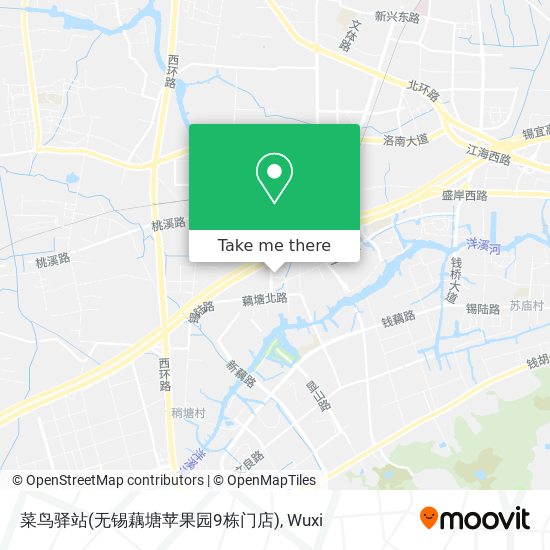 菜鸟驿站(无锡藕塘苹果园9栋门店) map