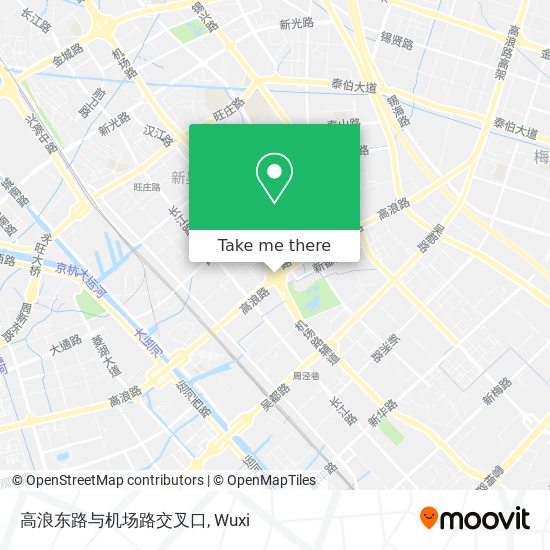 高浪东路与机场路交叉口 map