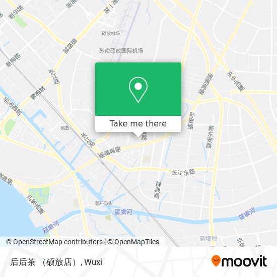 后后茶  （硕放店） map