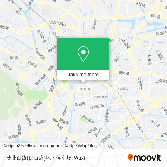 茂业百货(亿百店)地下停车场 map