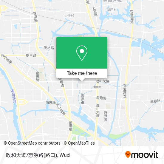 政和大道/惠源路(路口) map