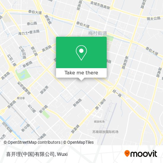 喜开理(中国)有限公司 map