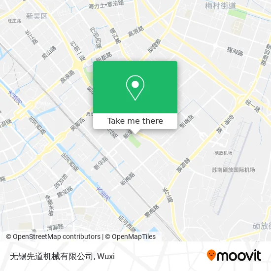 无锡先道机械有限公司 map