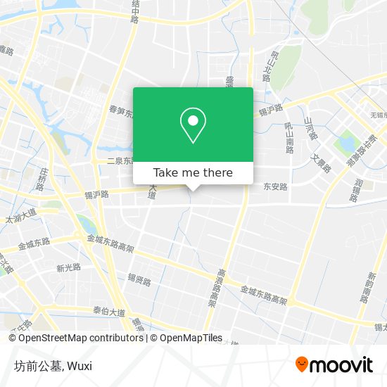 坊前公墓 map