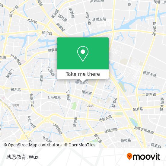 感恩教育 map