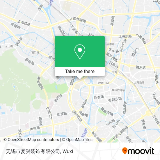 无锡市复兴装饰有限公司 map