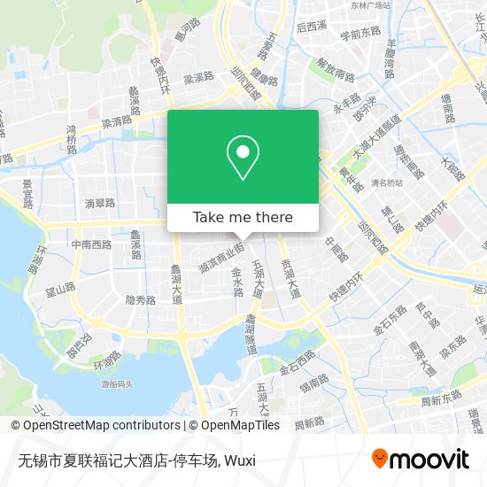 无锡市夏联福记大酒店-停车场 map