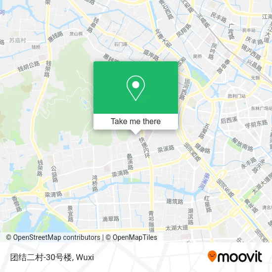 团结二村-30号楼 map