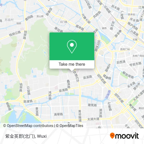 紫金英郡(北门) map