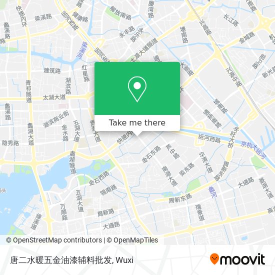 唐二水暖五金油漆辅料批发 map