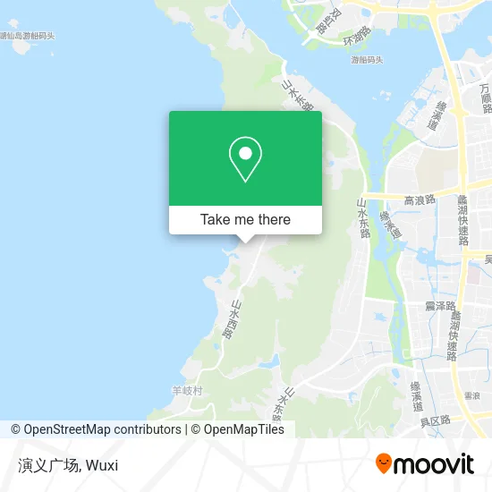 演义广场 map