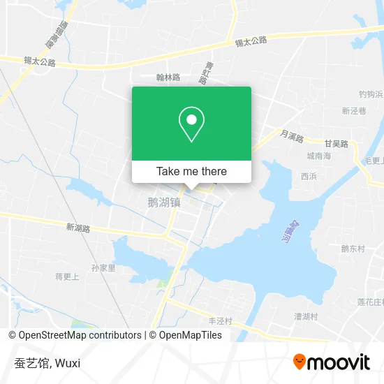 蚕艺馆 map