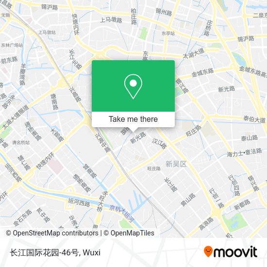 长江国际花园-46号 map