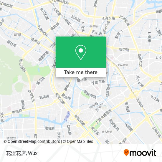 花涩花店 map